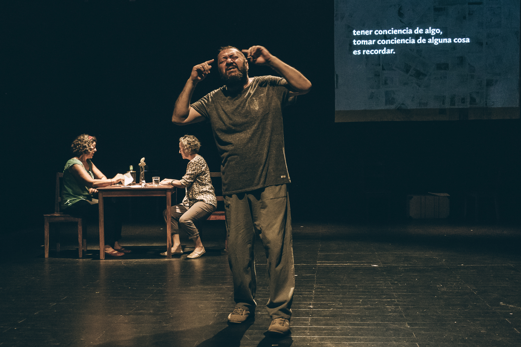 MEMORIA EN BLANCO - CAMBALEO TEATRO- 2017- FOTO DAVID RUIZ